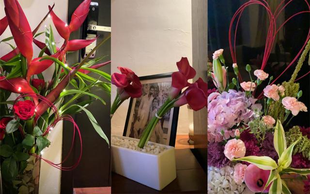 Mira Rajput shared pictures of their house on Valentine’s Day. Mira Rajput shared pictures of their house on Valentine’s Day.