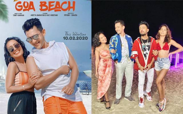 Neha Kakkar and Aditya Narayan have shot a song, Goa Beach. Neha Kakkar and Aditya Narayan have shot a song, Goa Beach.