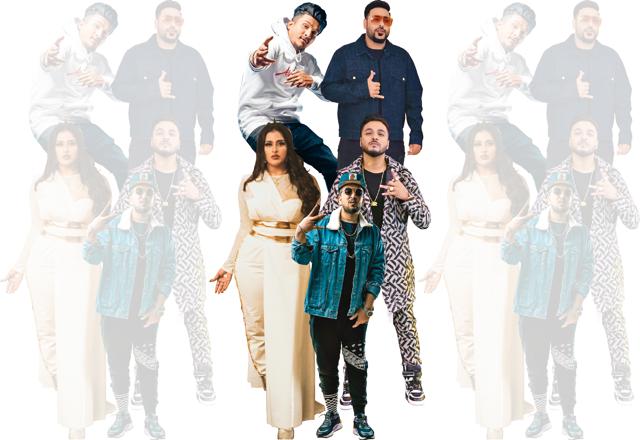 (Clockwise from top left) Divine, Badshah, Raftaar, Naezy, and Raja Kumari reckon by the new breed of regional rappers