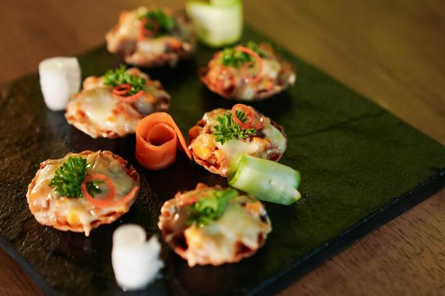 Chipotle Tarts served at Hyde Chipotle Tarts served at Hyde