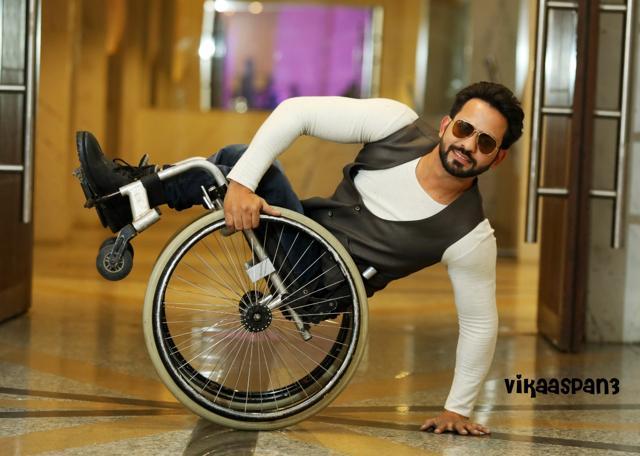 Specially-abled athlete Gulfam Ahmad shared his journey with students at samarthanam trust and inspired them to keep fit Specially-abled athlete Gulfam Ahmad shared his journey with students at samarthanam trust and inspired them to keep fit