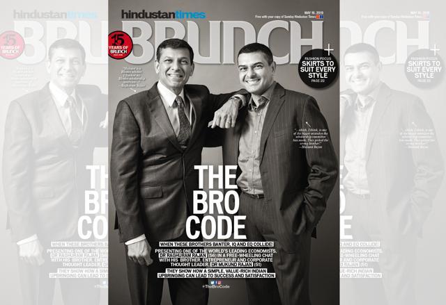 Former RBI Governor Raghuram Rajan and brother Mukund became the poster boys of middle-class Indian values after this cover was published last May Former RBI Governor Raghuram Rajan and brother Mukund became the poster boys of middle-class Indian values after this cover was published last May