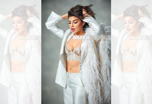 Ironically, one of the main triggers for Jacqueline’s depression was the pressure to be ‘happy’! Blazer and pants Rita Vinieris; bralette, For Love & Lemons; stole, Falguni & Shane Peacock; shoes, Congtri (Rohan Shrestha ) Ironically, one of the main triggers for Jacqueline’s depression was the pressure to be ‘happy’! Blazer and pants Rita Vinieris; bralette, For Love & Lemons; stole, Falguni & Shane Peacock; shoes, Congtri (Rohan Shrestha )