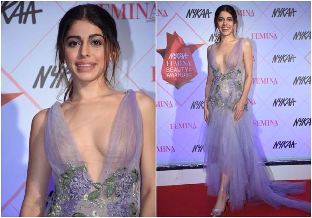Alaya F at Femina Beauty Awards. Alaya F at Femina Beauty Awards.