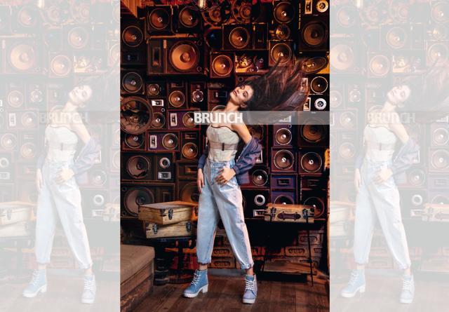 Pants, Zara; corset, Diesel; jacket, H&M; Shoes, Street Style Store (Shivamm Paathak) Pants, Zara; corset, Diesel; jacket, H&M; Shoes, Street Style Store (Shivamm Paathak)