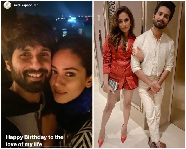 Mira Rajput’s romantic birthday wish for Shahid Kapoor Mira Rajput’s romantic birthday wish for Shahid Kapoor