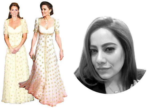 Maneka Harisinghani picks the Alexander McQueen gown of the Duchess of Cambridge Maneka Harisinghani picks the Alexander McQueen gown of the Duchess of Cambridge