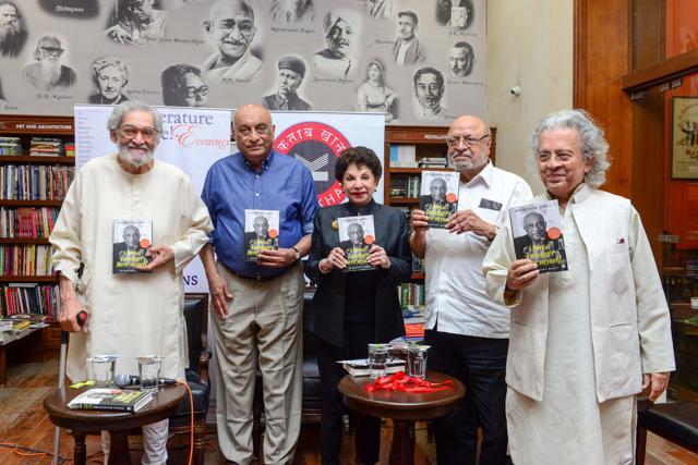 Gerson da Cunha, Bhaichand Patel, Sabira Merchant, Shyam Benegal and Anil Dharker at the book release. Gerson da Cunha, Bhaichand Patel, Sabira Merchant, Shyam Benegal and Anil Dharker at the book release.