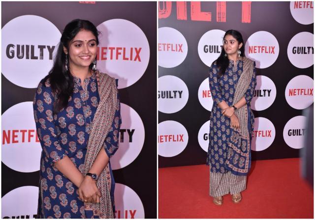 Sairat star Rinku Rajguru at the show. Sairat star Rinku Rajguru at the show.