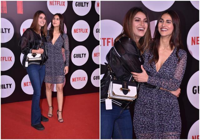 Anushka Ranjan with Vaani Kapoor. Anushka Ranjan with Vaani Kapoor.