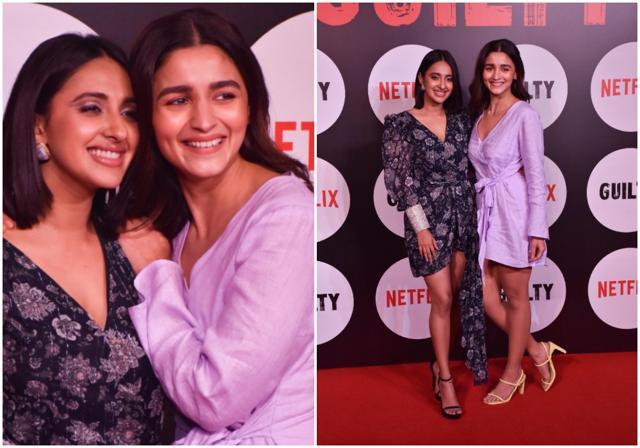 Alia Bhatt with Akanksha Ranjan. Alia Bhatt with Akanksha Ranjan.