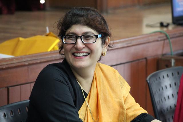 Shahla Bootwala, principal, Abeda Inamdar Senior College. (HT/PHOTO)