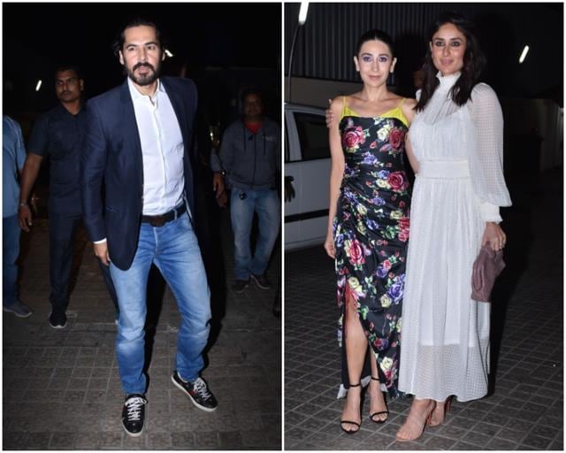 Dino Morea and the Kapoor sisters. (Varinder Chawla) Dino Morea and the Kapoor sisters. (Varinder Chawla)