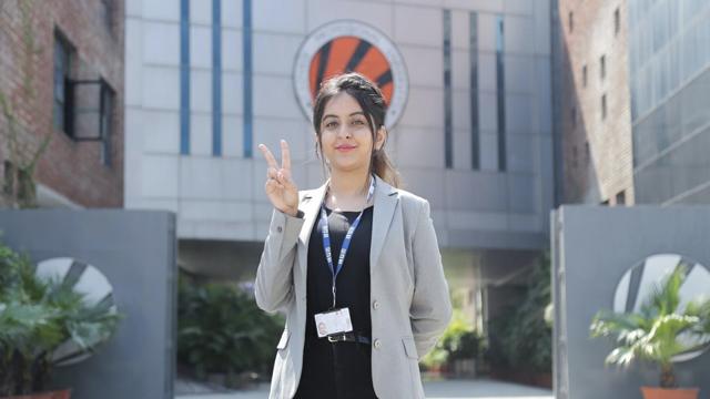 Tanya Arora, a third-year B.Tech Computer Science and Engineering student at the university, bagged a job with Microsoft in 2019 at a salary of ₹42 lakh. Tanya Arora, a third-year B.Tech Computer Science and Engineering student at the university, bagged a job with Microsoft in 2019 at a salary of ₹42 lakh.