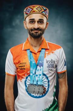 At the quadrennial World Winters Masters Games, held in January in Austria, Jadeja won his country three silvers — in the 3km, 5km and 10km events — and one bronze, in the 1km, making him the first Indian to participate and win medals in what are called the “Olympics for the masters” (ie, sportsmen over 30). (Ravi Mistry) At the quadrennial World Winters Masters Games, held in January in Austria, Jadeja won his country three silvers — in the 3km, 5km and 10km events — and one bronze, in the 1km, making him the first Indian to participate and win medals in what are called the “Olympics for the masters” (ie, sportsmen over 30). (Ravi Mistry)