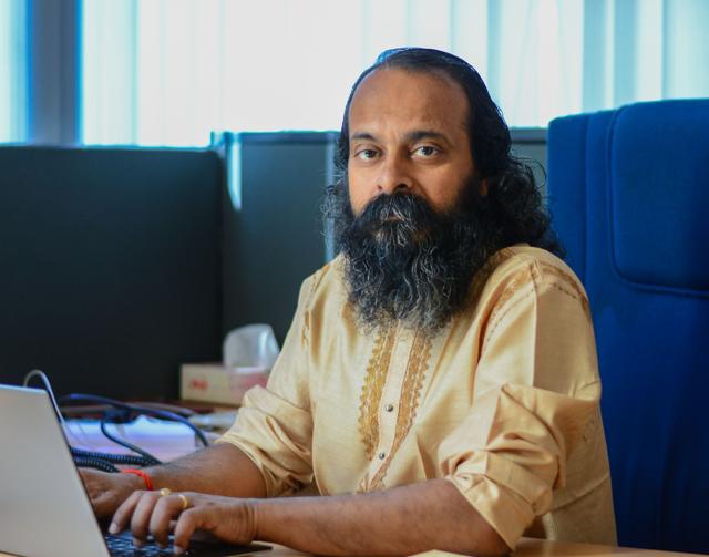 Sanjay Mukherjee, one of the founders of Mountain Walker. (Milind Saurkar/HT Photo)