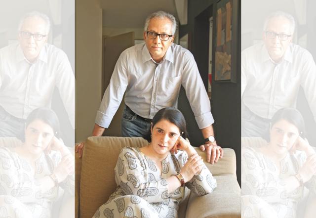 Anju and Atul Dodiya have been married for 33 years Anju and Atul Dodiya have been married for 33 years