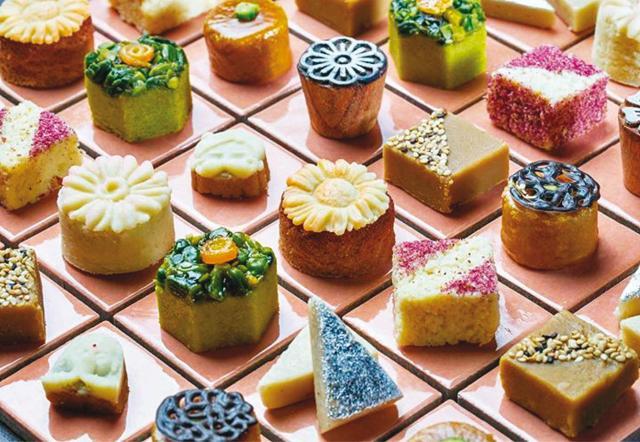 The mithai at Bombay Sweet Shop is smaller so you can easily finish it