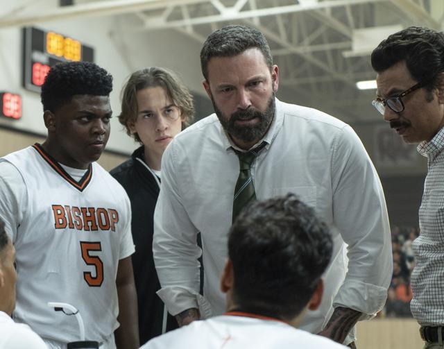 This image released by Warner Bros. Pictures shows Charles Lott Jr., left, Ben Affleck and Al Madrigal in a scene from The Way Back. (AP) This image released by Warner Bros. Pictures shows Charles Lott Jr., left, Ben Affleck and Al Madrigal in a scene from The Way Back. (AP)