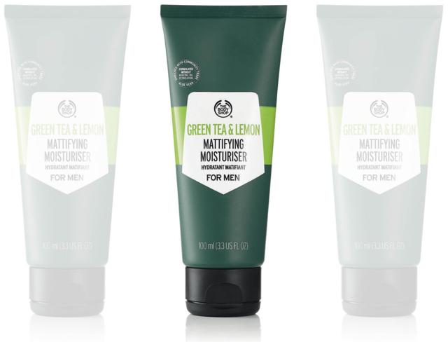 Green tea and lemon mattifying moisturiser by The BodY Shop Green tea and lemon mattifying moisturiser by The BodY Shop