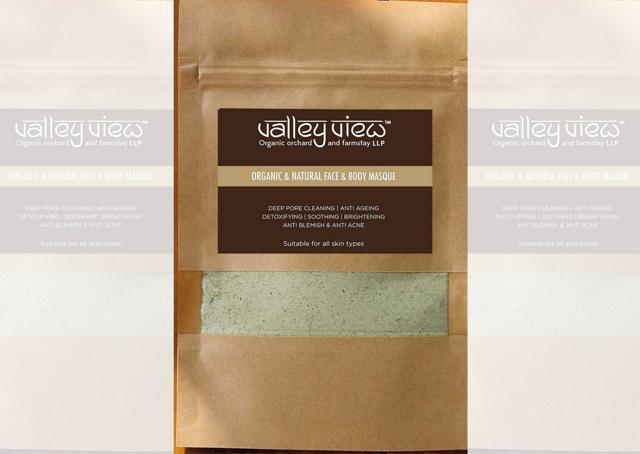 Organic face mask from Valley View Organic Organic face mask from Valley View Organic