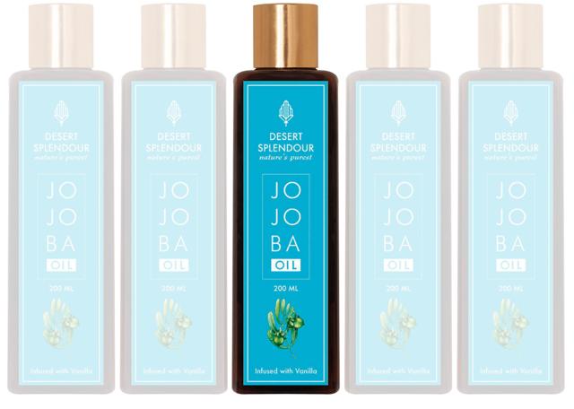 Jojoba oil infused with Vanilla by Desert Splendour Jojoba oil infused with Vanilla by Desert Splendour