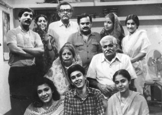 The entire cast of Hum Log. The entire cast of Hum Log.