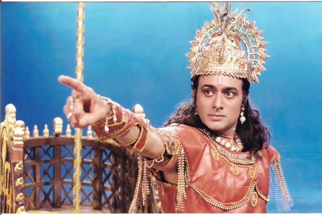 Nitish Bharadwaj as Krishna. Nitish Bharadwaj as Krishna.