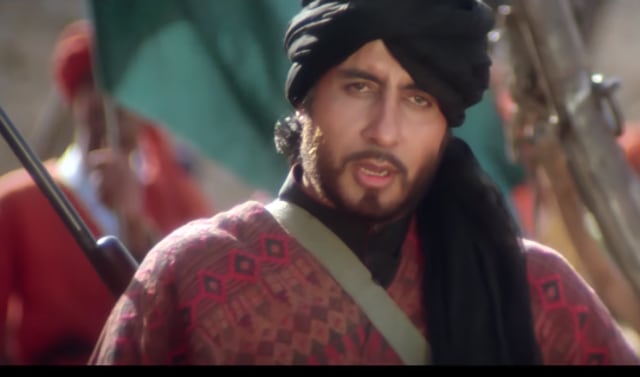 Amitabh Bachchan in Khuda Gawah.