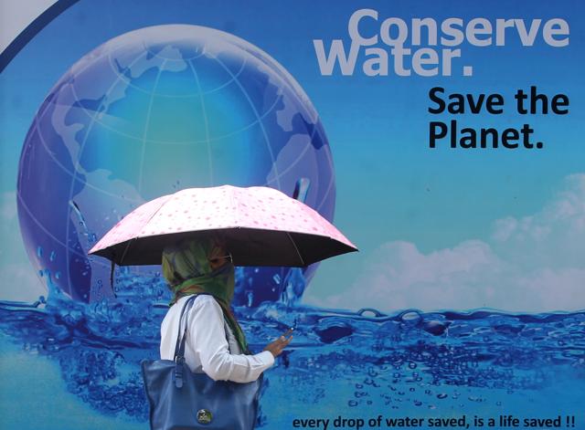 Environment conversationists all around the world have urged people to save water. (Photo by Vidya Subramanian/ Hindustan Times) (Hindustan Times) Environment conversationists all around the world have urged people to save water. (Photo by Vidya Subramanian/ Hindustan Times) (Hindustan Times)