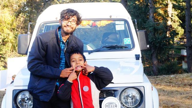 Utkarsh Srivastava has been living alone in Binsar Wildlife Sanctuary. Utkarsh Srivastava has been living alone in Binsar Wildlife Sanctuary.