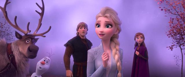 A still from Hollywood film Frozen 2. A still from Hollywood film Frozen 2.