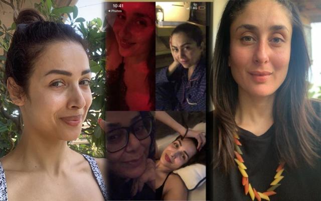Malaika Arora, Amrita Arora and Kareena Kapoor often chat on video call. Malaika Arora, Amrita Arora and Kareena Kapoor often chat on video call.
