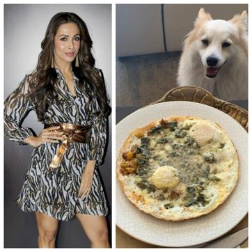 Actor Malaika Arora cooks an Aloo and Anda Skillet. Actor Malaika Arora cooks an Aloo and Anda Skillet.