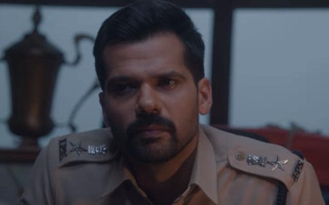 Neil Bhoopalam in a still from The Raikar Case. Neil Bhoopalam in a still from The Raikar Case.