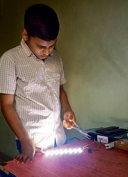 Ravi Patel likes to use robotics in day-to-day life Ravi Patel likes to use robotics in day-to-day life