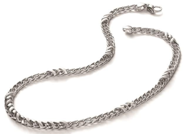 Platinum link neck chain by Platinum Guild International Platinum link neck chain by Platinum Guild International
