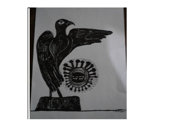 Author’s sketch of the return of birds during the time of corona. (Esther David) Author’s sketch of the return of birds during the time of corona. (Esther David)