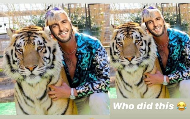 Ranveer Singh has shared this image on Instagram. Ranveer Singh has shared this image on Instagram.