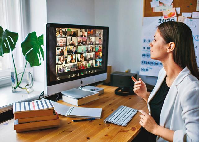 Technology has advanced to the point where video-conferencing, Zoom calls and the like can take the place of personal contact (Shutterstock) Technology has advanced to the point where video-conferencing, Zoom calls and the like can take the place of personal contact (Shutterstock)