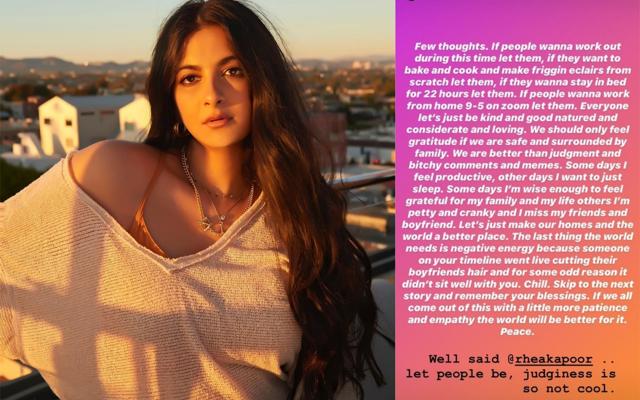 Sonam Kapoor shared a post originally written by sister Rhea Kapoor. Sonam Kapoor shared a post originally written by sister Rhea Kapoor.