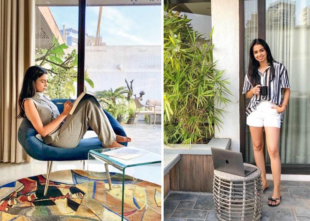 Look1: Twin set, Zara; necklace, Curio Cottage; watch, Cartier; Look 2: Shirt, Genes Official; shorts, Topshop; slippers, Valentino; bracelet, BottegaVeneta Look1: Twin set, Zara; necklace, Curio Cottage; watch, Cartier; Look 2: Shirt, Genes Official; shorts, Topshop; slippers, Valentino; bracelet, BottegaVeneta