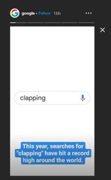 Google Instagram story image 1. Google Instagram story image 1.