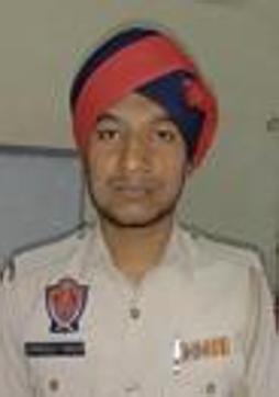 Punjab Police constable Shivjit Singh. (HT PHOTO)