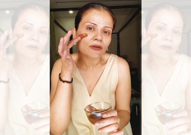 Author and beauty expert Vasudha Rai has started tutorials over social media on how to groom at home (Photo courtesy: Good Earth) Author and beauty expert Vasudha Rai has started tutorials over social media on how to groom at home (Photo courtesy: Good Earth)