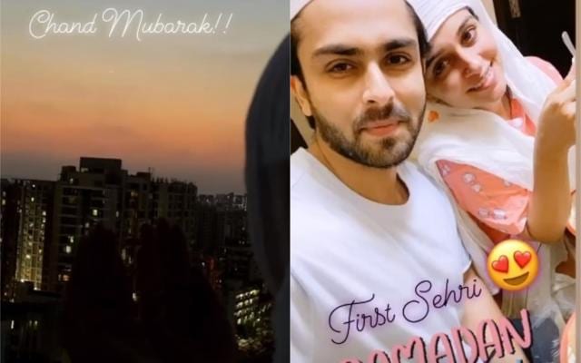 Dipika Kakar wishes chand mubarak. Dipika Kakar wishes chand mubarak.