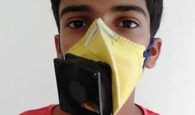Ventilated mask (HT Photo) Ventilated mask (HT Photo)