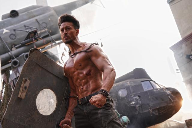 Tiger Shroff in a still from Baaghi 3 Tiger Shroff in a still from Baaghi 3