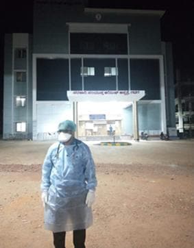 Dr Manoj, Gadag District hospital, Karnataka. Dr Manoj, Gadag District hospital, Karnataka.