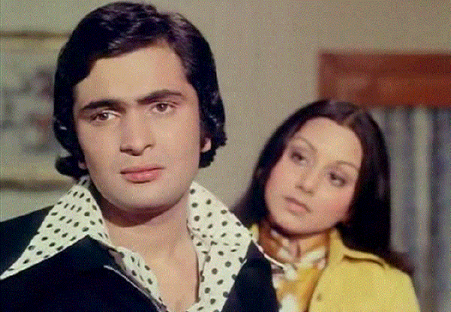 Rishi Kapoor and Neetu Singh in Khel Khel Mein. Rishi Kapoor and Neetu Singh in Khel Khel Mein.